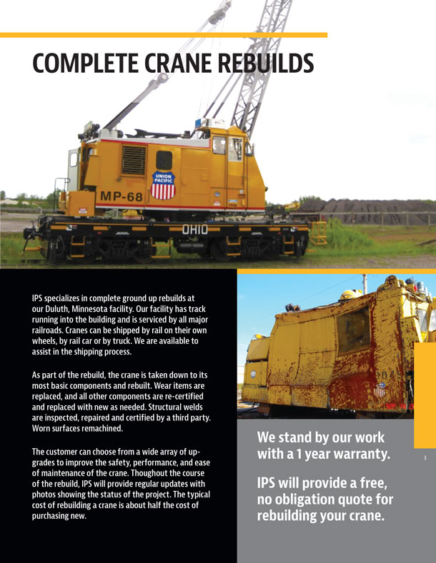 Complete Crane Rebuilds